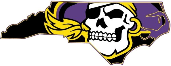 East Carolina Pirates 2004-2013 Alternate Logo iron on transfers for clothing